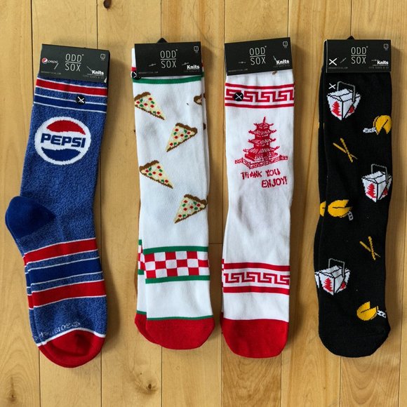 Men's Novelty Socks (4 prs.) - Picture 1 of 1